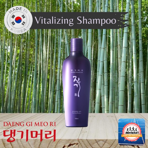 DAENG GI MEO RI Vitalizing Shampoo Treatment Hair Essence Scalp Nutrition Pack - Shampo Kondisioner Essence Nutrisi Perawatan Kulit Kepala Rambut Rontok-Shampoo 145 ml
