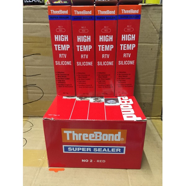 threebond high temp no.2 red(75gr)