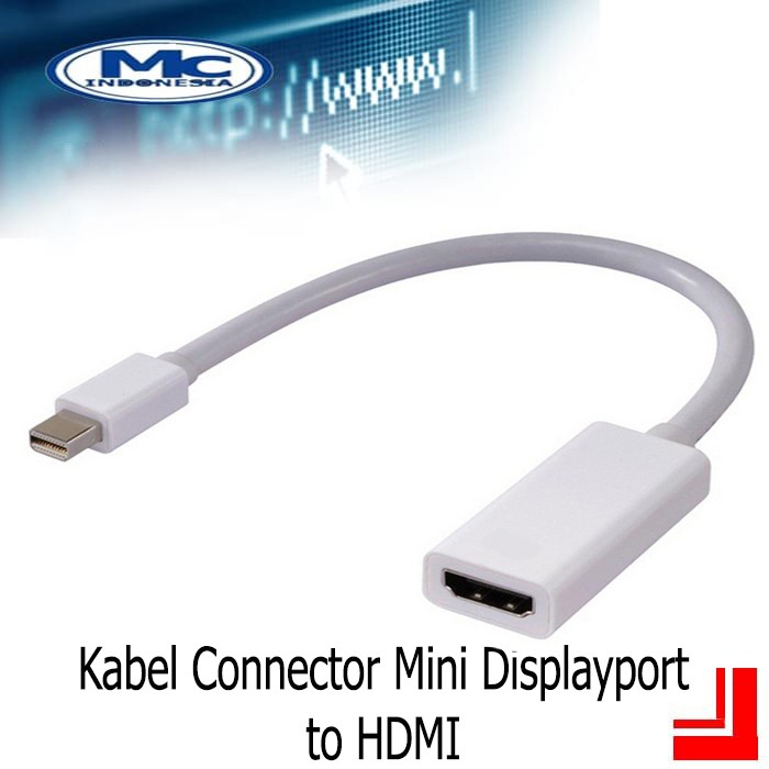 Kabel Connector Mini Displayport to HDTV