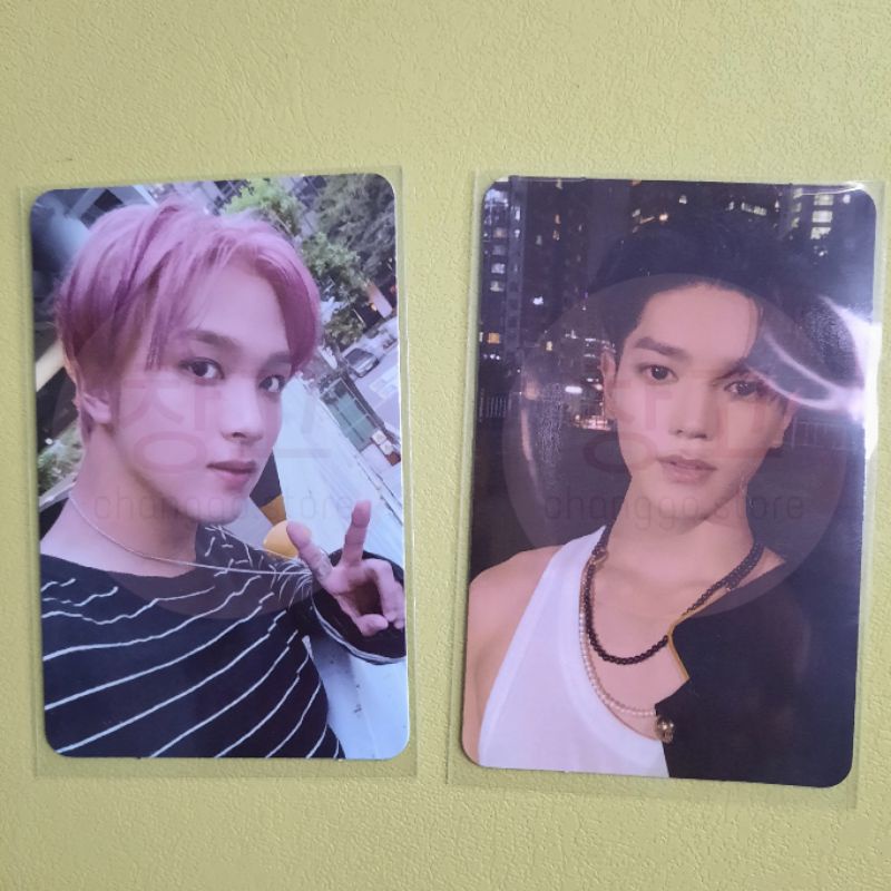 [READY STOCK] - PHOTOCARD HAECHAN TAEYONG STICKER ALBUM  SEOUL CITY VERSION