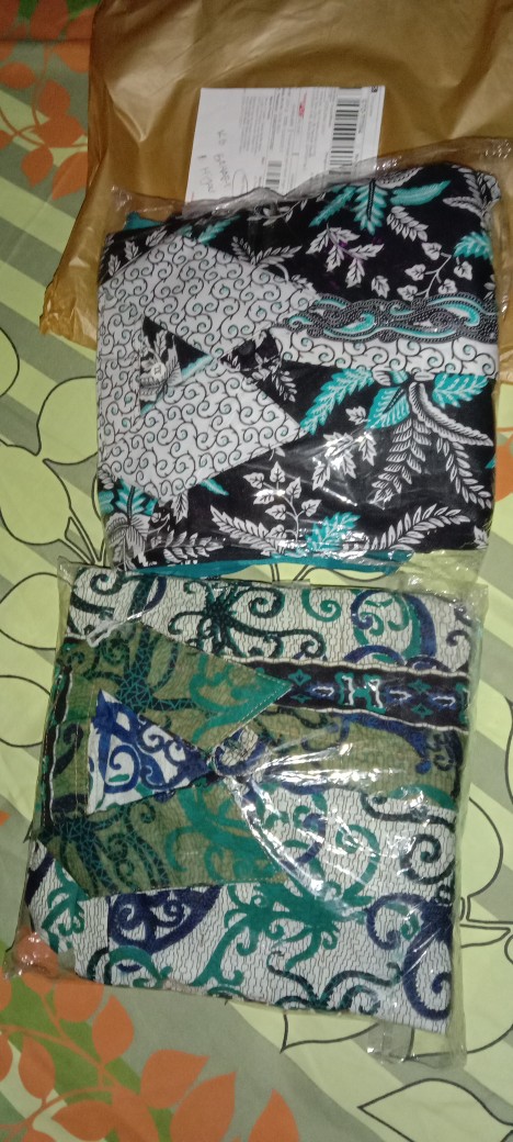 Maura Couple - Sania Ruffle Batik Couple Ori Ndoro Jowi Suryandhanu Dnt Garansi Termurah Shope 421