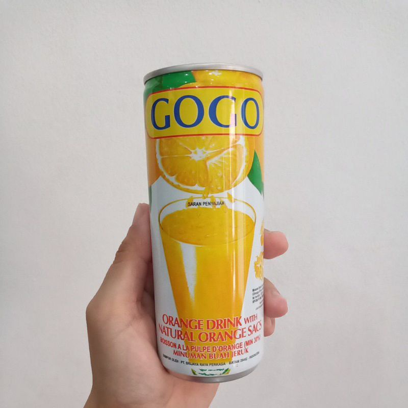 

Minuman Gogo Orange 237 ml