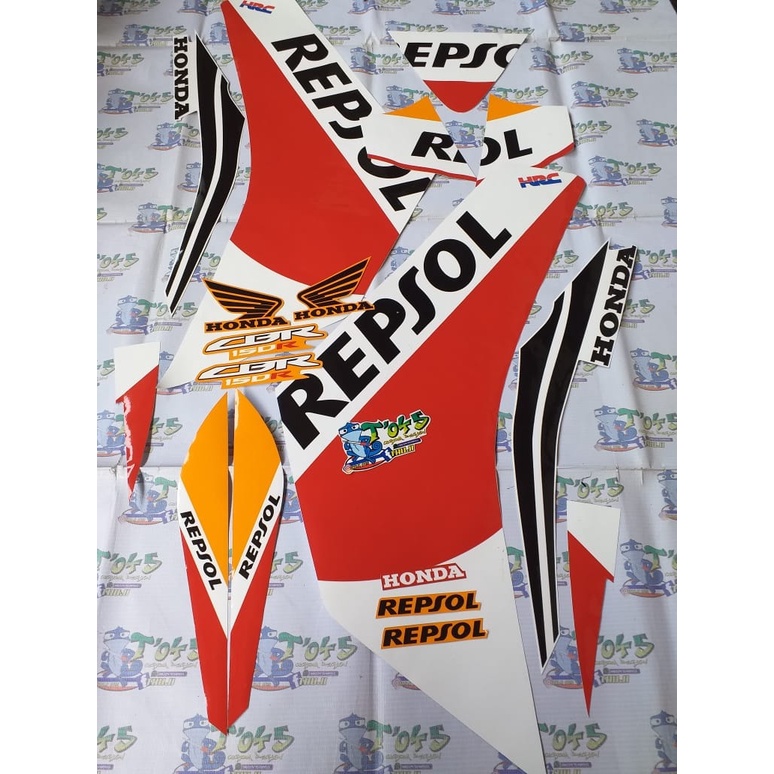 sticker striping CBR CBU 150R REPSOL