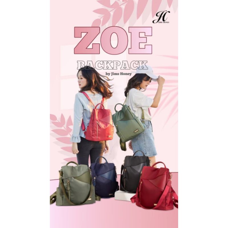 tas ransel murah jims honey (zoe backpack jims honey ori)