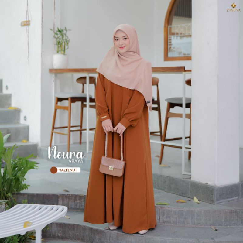 Gamis Polos LD 120 Noura Dress by Zayena