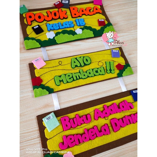 Jual Hiasan Dinding Kelas Pojok Baca Shopee Indonesia 6788