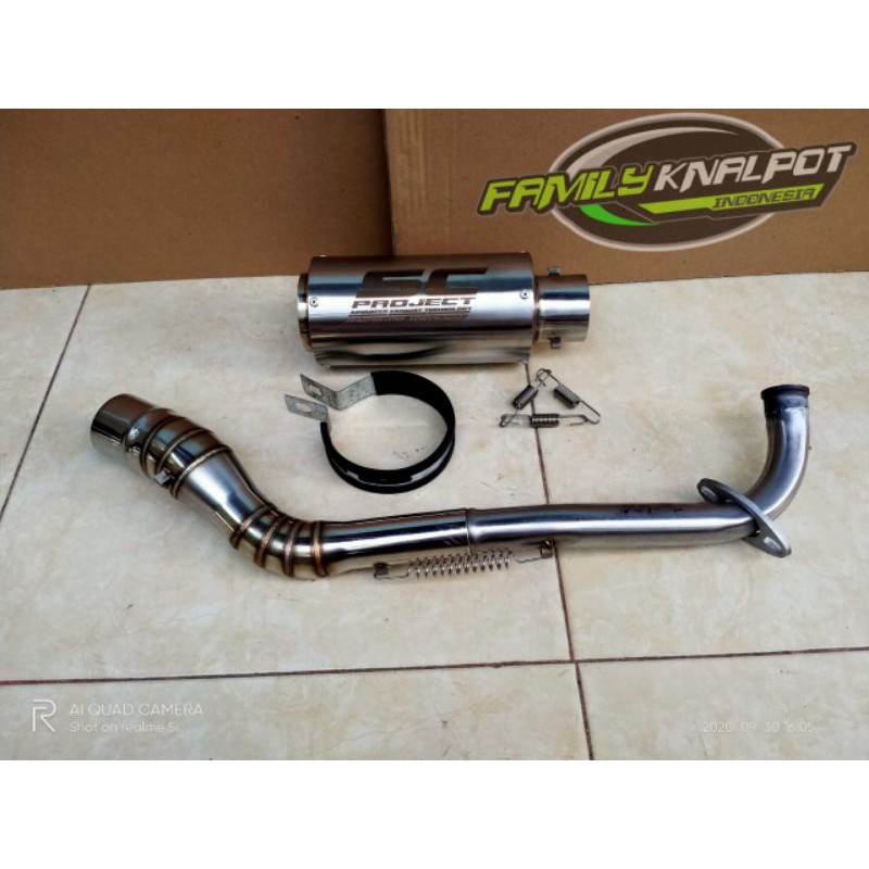 Knalpot motor racing SC PROJECT ,motor AEROX,NMAX dll.