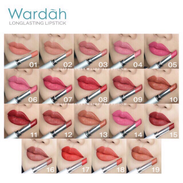 Wardah Long Lasting Lisptick | Lipstik