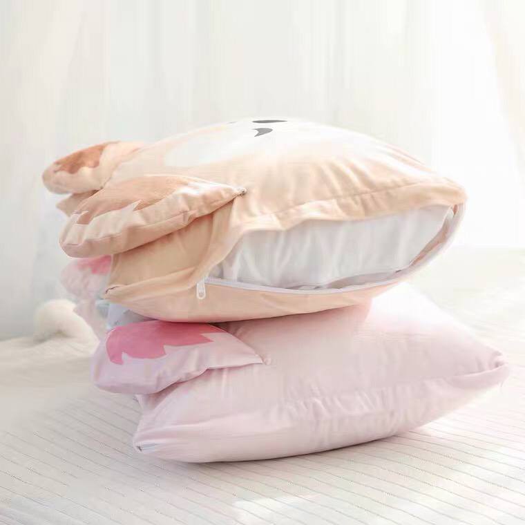 SARUNG BANTAL KELINCI UNGU STELLA LOU SHELLIE MAY DUFFY BEAR KUCING GELATONI PILLOW COVER IMPOR
