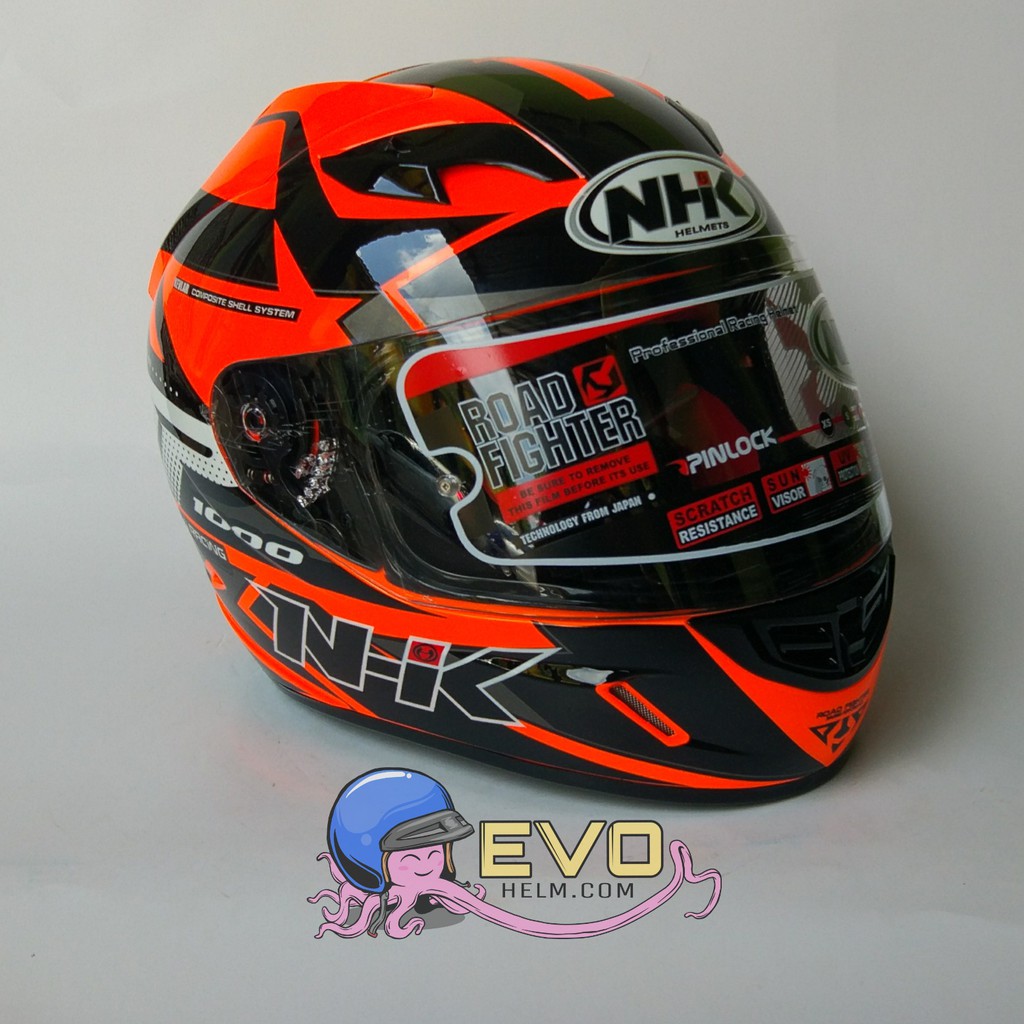 NHK GP1000 SE STAR GRAPHIC ORANGE FLUO