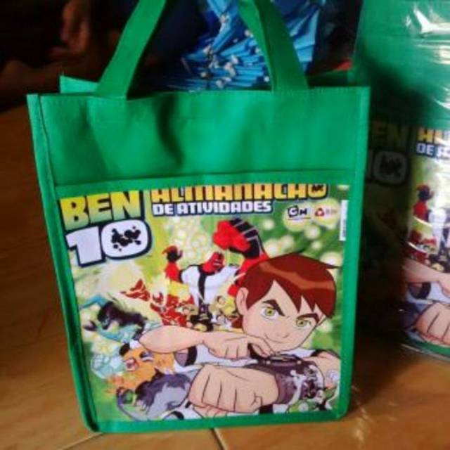 

Tas souvenir ultah karakter kartun ben 10 | Tas bingkisan kado unik | Terbaru | Hot sale | Terlaris