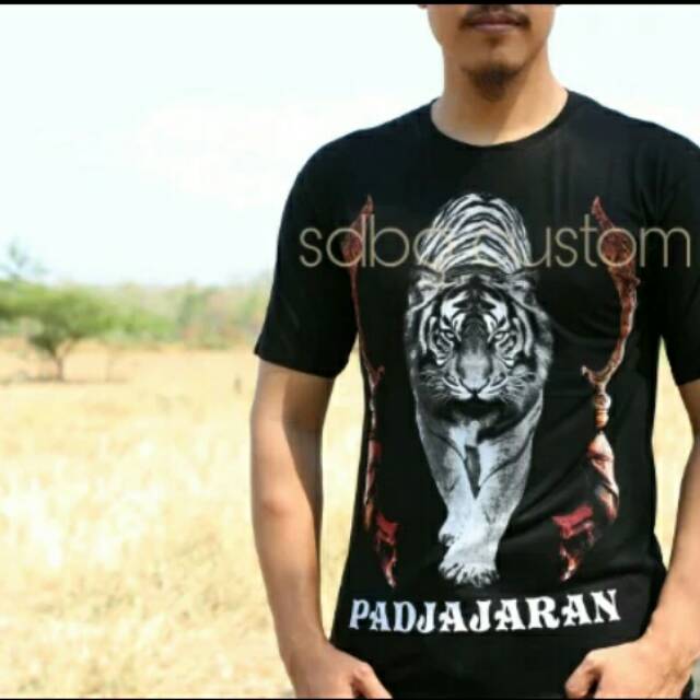 kaos distro maung padjajaran maung sunda kujang siliwangi motif 3