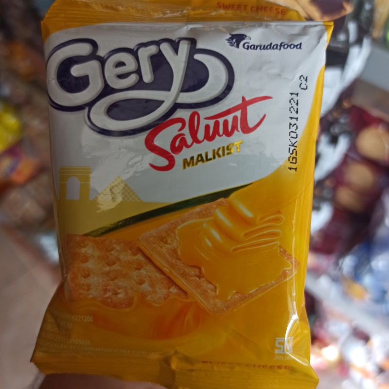 

Gery Saluut Malkist Rasa Keju 18g