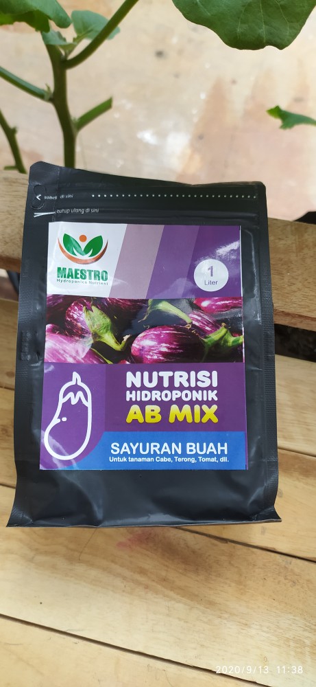 Nutrisi Ab Mix Maestro Sayuran Buah (1 L)