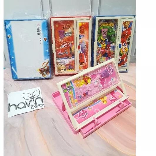 

Hot - kotak pensil ada GAME PINBALL LABIRINT/PENSIL CASE PLASTIK GAME PINBAAL JUMBO ada DUDUKAN BUKU