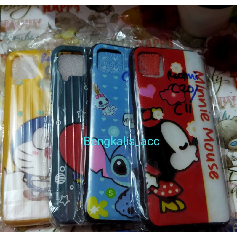 Silikon Motif Case Realmi C20/Realmi C11