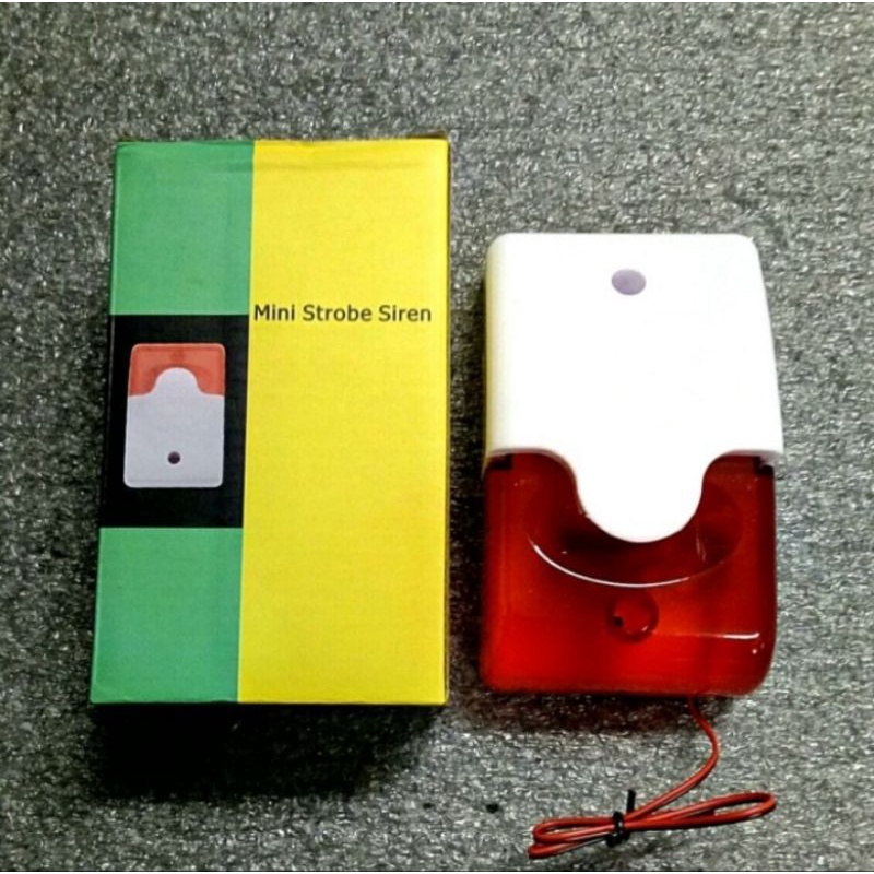 Mini Strobe Sirine MY-103-Merah