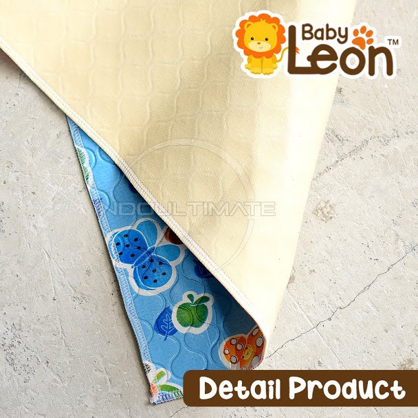 Perlak Ompol Bayi Karet Waterproof Baby Leon Besar Kecil Alas Ompol Newborn Bayi RANDOM MOTIF