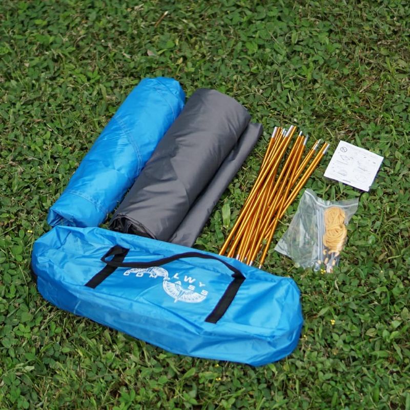 Tenda compas 4p frame alumunium / Tenda Camping compass 4 Orang frame alloy double layer tenda compas dome tenda / tenda ultralight 4p