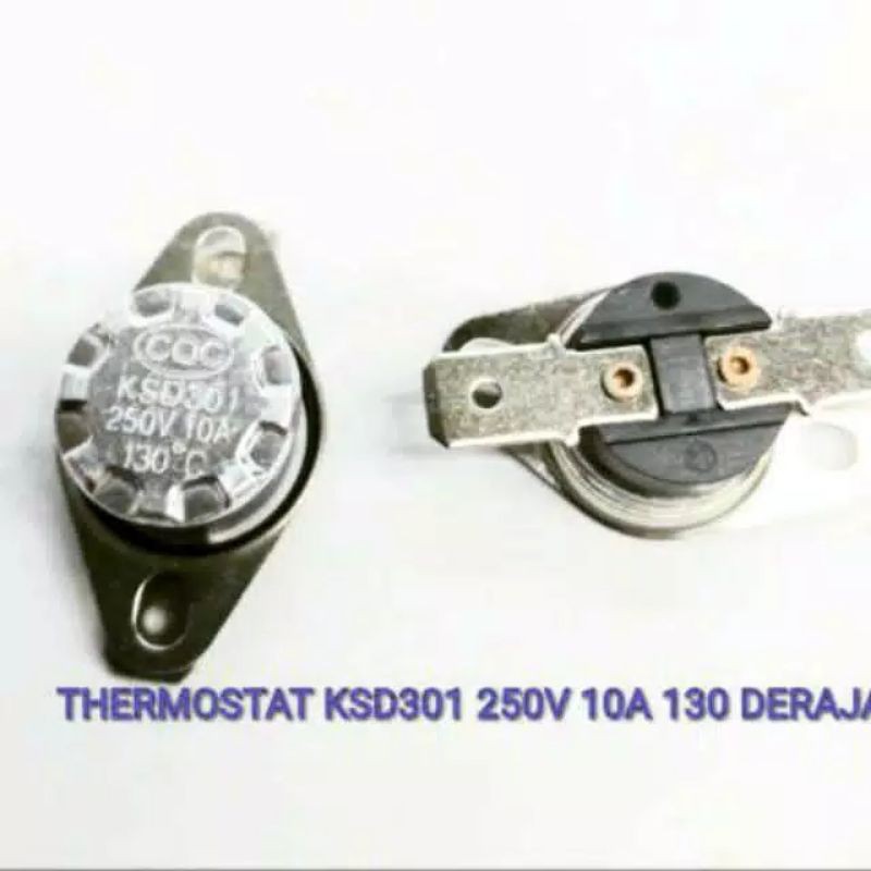 Thermostat KSD301 250V 10A  130 Derajat Celsius