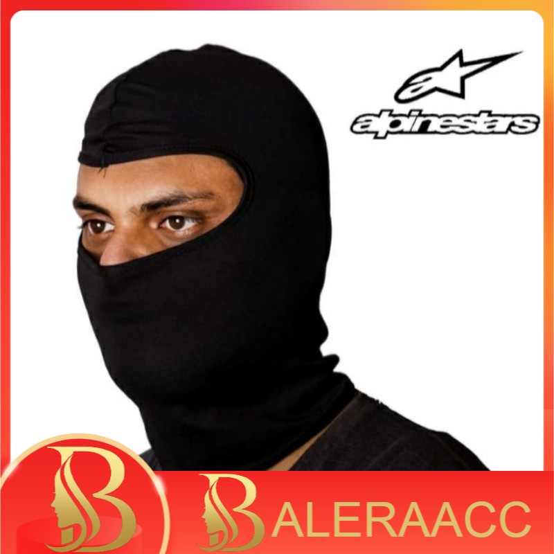 Balaclava ALPIN* Black Masker Full Face Pelindung Muka Alpin*