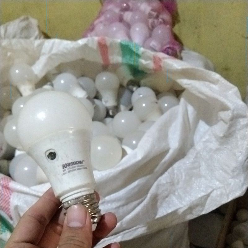 [COD] bahan led retur off khusus merk krisbow 7-11w/led mati murah TERBAIK
