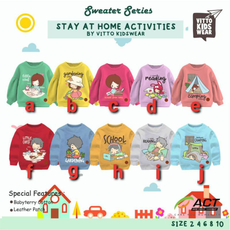 sweater anak premium by vitto kidswear