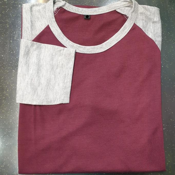 Grosir Kaos Raglan Polos Lengan Panjang Warna Pekat s2c2 Ayo Order