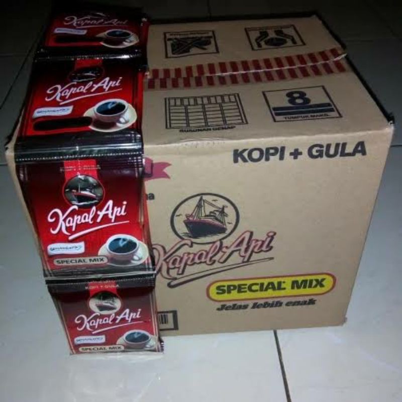 

Kopi Kapal Api Special Mix 25gr/10 Sachet/1 Renceng