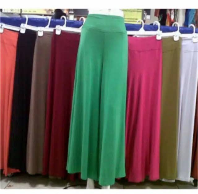 KULOT PANJANG STANDAR /CELANA KULOT PANJANG BAHAN SPANDEK