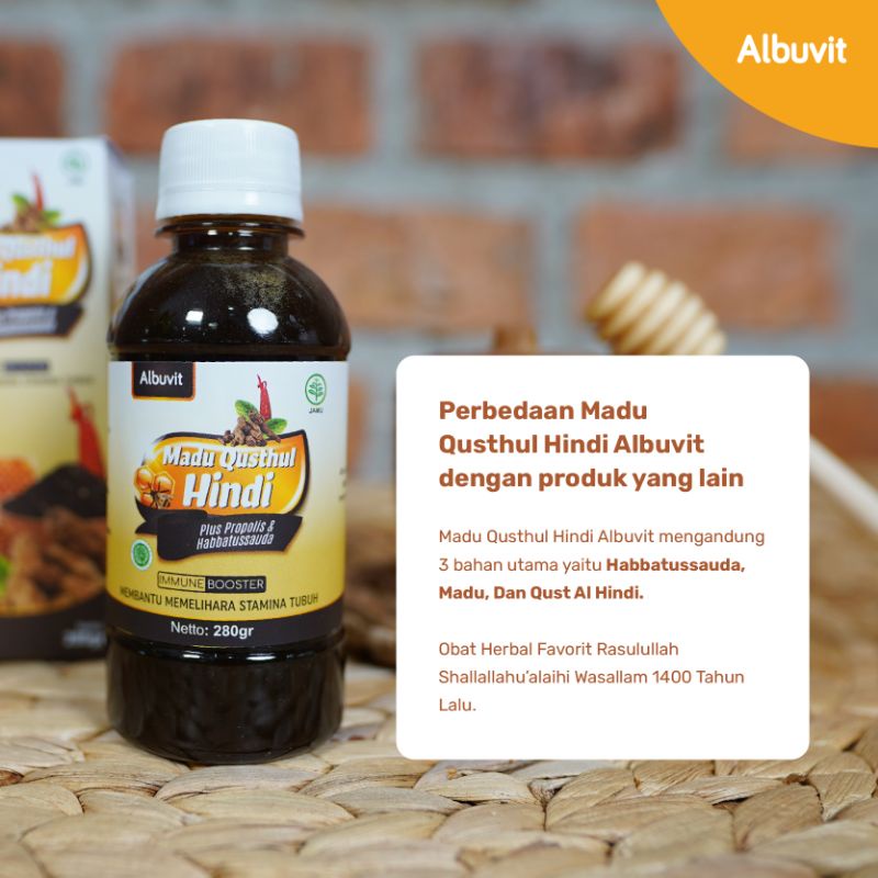 

ALBUVIT - PAKET Madu Qusthul hindi