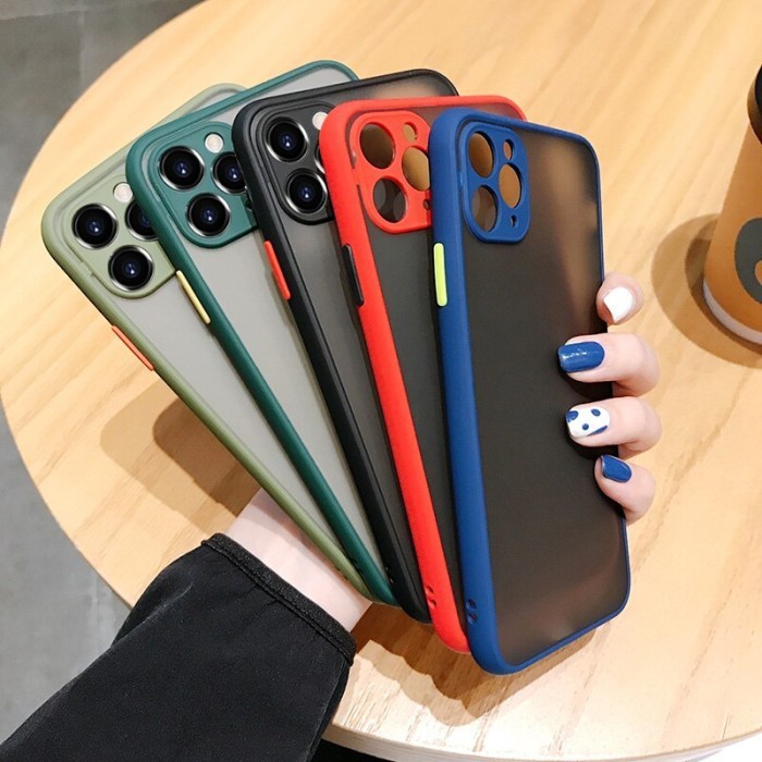 Soft Case Iphone 12 Mini Iphone 12 Iphone 12 Pro Iphone 12 Pro Max My Choice Aero Color Button Matte Camera Frame