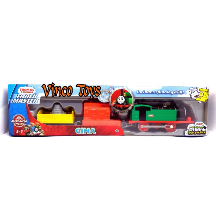 COD Gina Thomas And Friends Track Master Motorized Kereta Gandeng DISKON