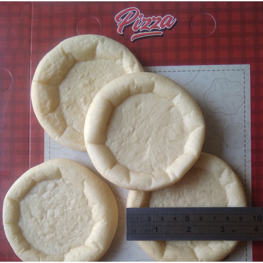 

Roti Pizza 10 cm MINI - 10 pcs Dough Pizza 10 cm- Pizza Base - Roti Pizza