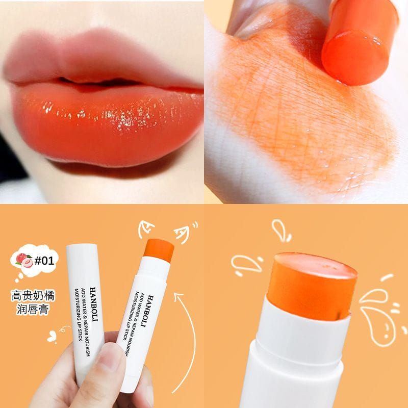 Medan Termurah Lipbalm Moisturizing repair Nourish Hanboli Lipstik rubah warna