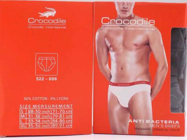 CROCODILE Cd Pria KATUN  522 - 006  Crocodile Original 2 in1