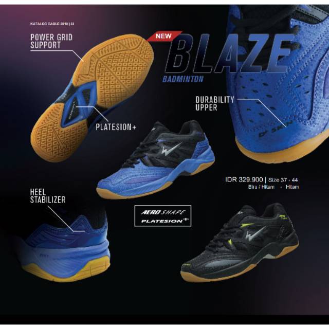 Sepatu Eagle Blaze Badminton Shoes