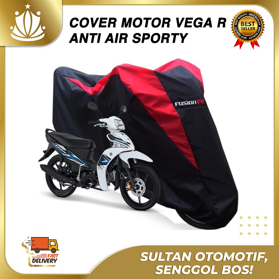 Sarung Motor Warna VEGA FORCE Waterproof / Penutup Motor Warna VEGA / Cover Motor Merek FUSION R