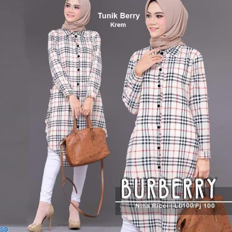 Atasan wanita dewasa kemeja tunik kotak kotak terbaru 2021/kemeja tunik bahan katun adem pakaian wan