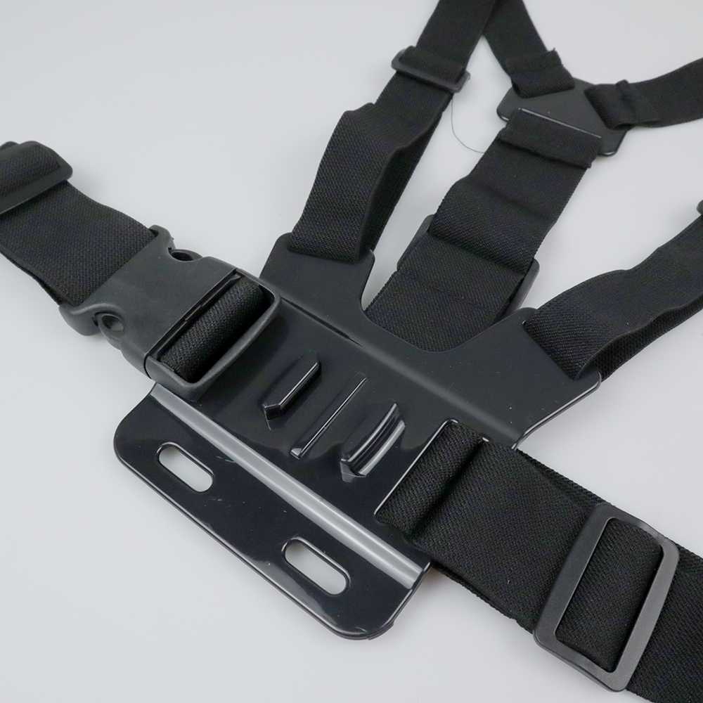 Moto Vloger Penyangga HP Chest Harness Belt Strap with Head Belt for GoPro Xiaomi GP59