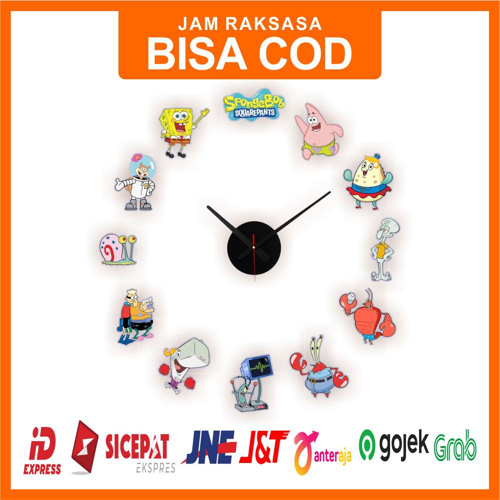 JAM DINDING RAKSASA SPONGEBOB / JAM DINDING SpongeBob SquarePants CUSTOM