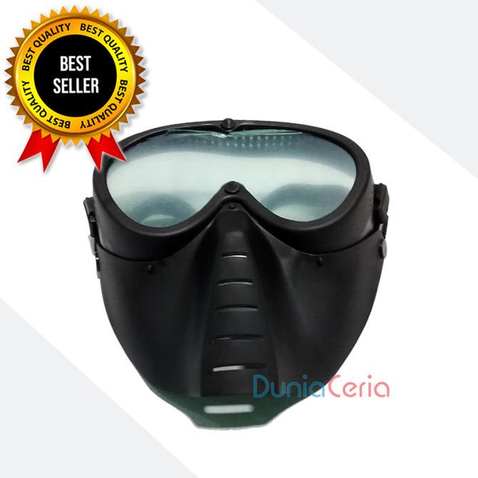 READY STOK !! Airsoft Gun Mask FM02, Topeng Paintball, Archery Tag