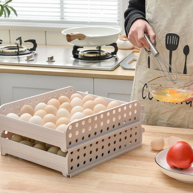 Rak Penyimpanan Telur 2 Susun