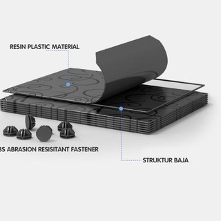 Kuy Beli Lemari  plastik  rak buku susun  bedside table anti 