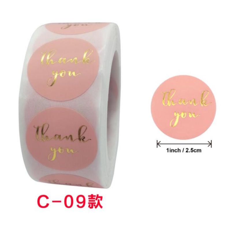 

Sticker Thankyou Untuk Packaging Onlineshop