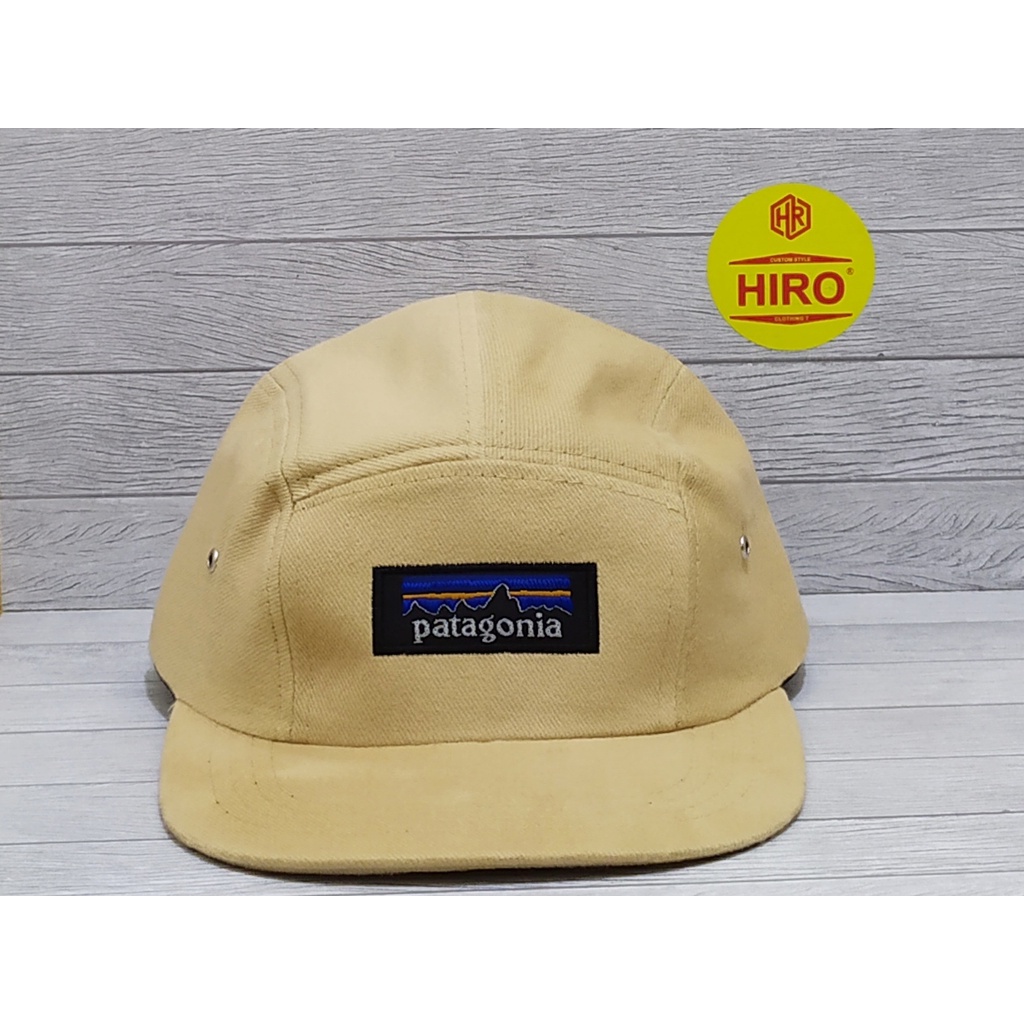 [COD]Topi Distro Pria/Topi Snapback Bordir Patgonia Lima panel/Topi Hip-Hop/Topi Keren