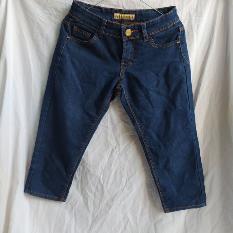 Celana Jeans  3/4 Brand Zara Women ❤️