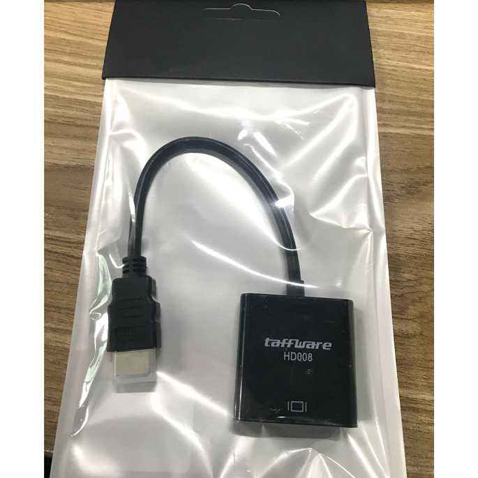 IDN TECH - Taffware Kabel Adapter HDMI ke VGA Female - HD008