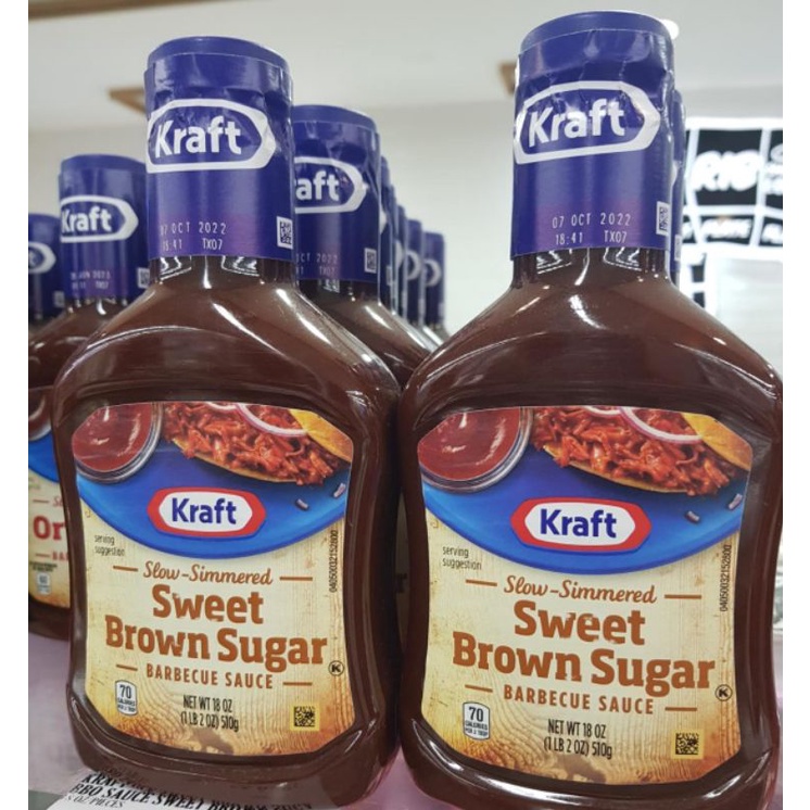 

Kraft sweet brown sugar barbeque sauce