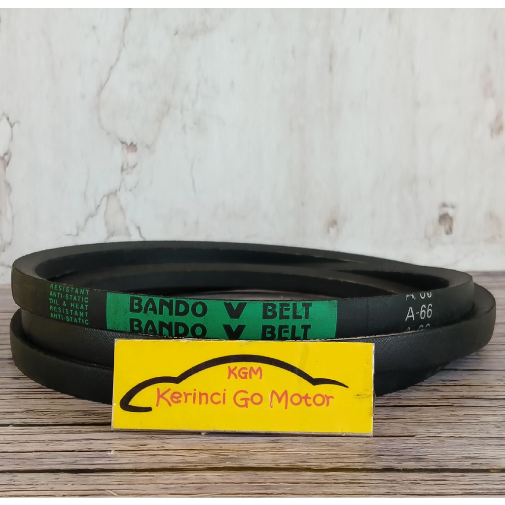 BANDO VAN BELT A-66 V BELT TALI KIPAS A66 FAN BELT VANBELT POLOS A-66